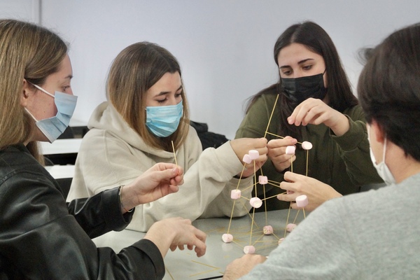 Un grupo de alumnos